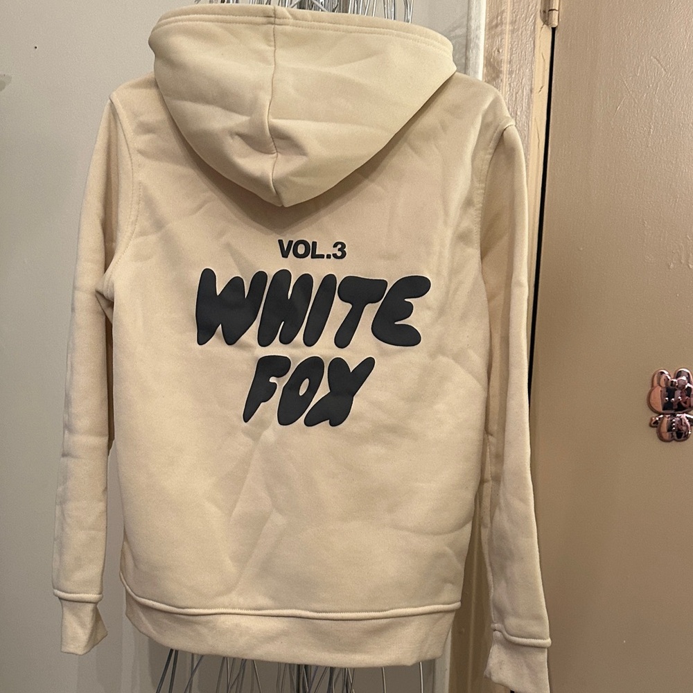 Men's Cream Hoodie